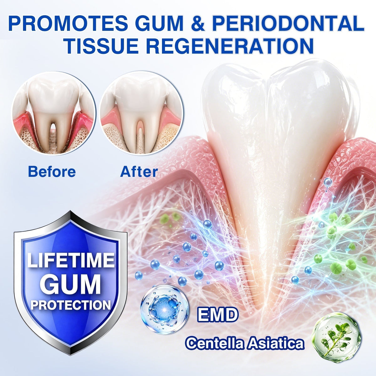 𝐇𝐈𝐒𝐊𝐈𝐍®👩‍⚕️🇬🇧🏅🦷🛡️ HISKIN® GumRevive Periodontal Repair Gel