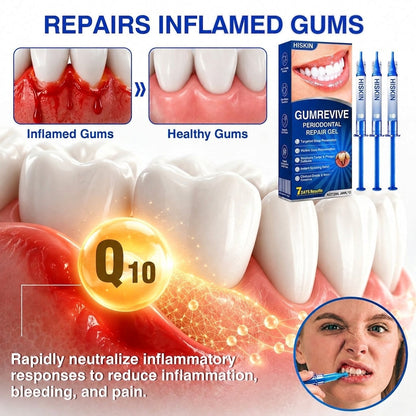 𝐇𝐈𝐒𝐊𝐈𝐍®👩‍⚕️🇬🇧🏅🦷🛡️ HISKIN® GumRevive Periodontal Repair Gel